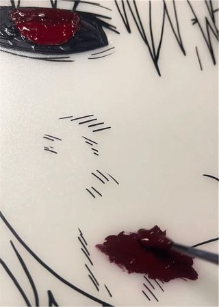 Tokyo Ghoul Ken Kaneki Quadro Anime Manga Figure