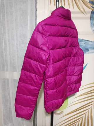 Piumino donna Levi's piuma fucsia