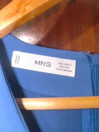 Enterizo / Mono Azul Mango Talla S/36/8