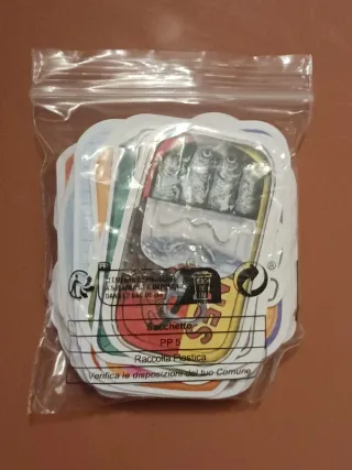 Pack c/50 Autocolantes de Latas de Sardinhas