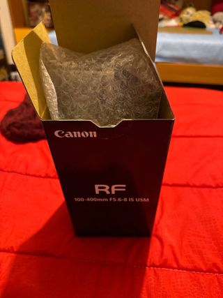 Canon Obiettivo RF 100-400mm F5.6-8 IS Inutilizato
