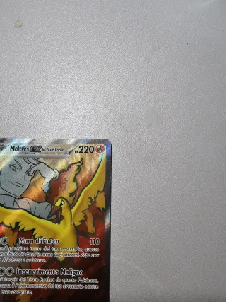 Moltres ex 208/182 Team Rocket IT