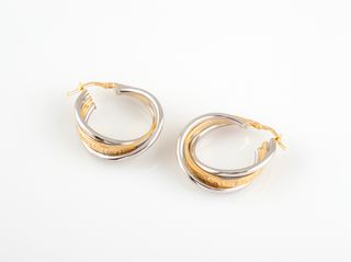 argollas oro 18k