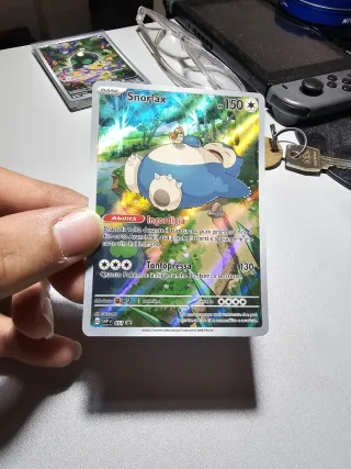 Snorlax 051 IT Promo Illustration Rare