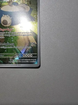 Snorlax 051 IT Promo Illustration Rare