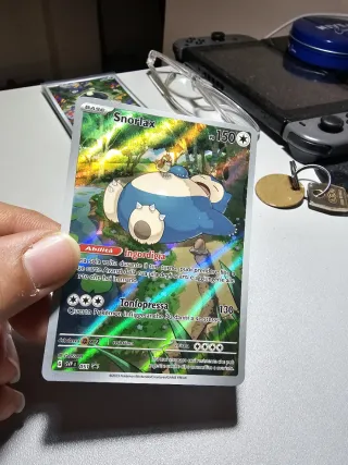 Snorlax 051 IT Promo Illustration Rare