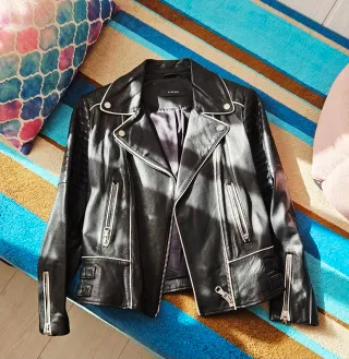 ​Biker Uterqüe Piel Premium - Nueva