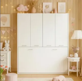 CAMA ABATIBLE CON ARMARIO SUPERIOR BSC4