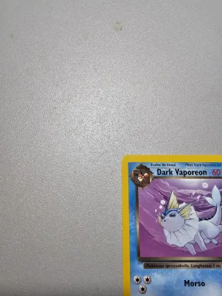 Dark Vaporeon 45/82 IT Carta Pokémon
