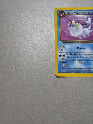 Dark Vaporeon 45/82 IT Carta Pokémon
