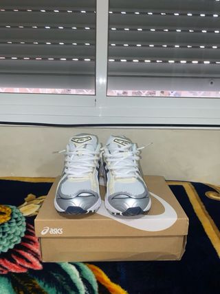 Asics Gel Kayano 14 Plata/Blanco