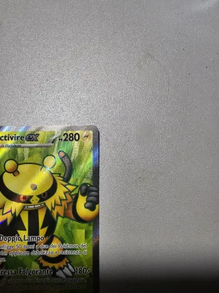 Electivire EX 212/182 Carta Pokémon Italiana
