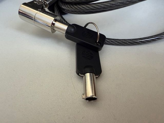 Cable de seguridad HP con llaves