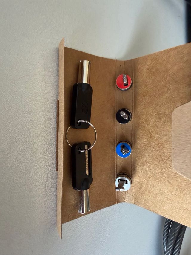 Cable de seguridad HP con llaves