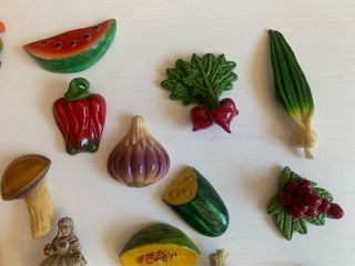 Lote Imanes Variados Comida y Figuras