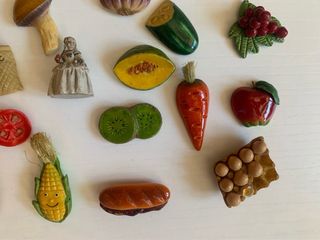 Lote Imanes Variados Comida y Figuras