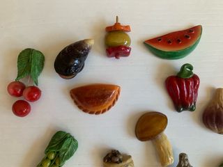 Lote Imanes Variados Comida y Figuras