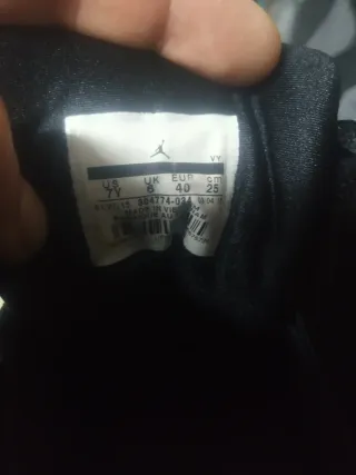 Nike Air Jordan 7 Bordeaux talla 40.