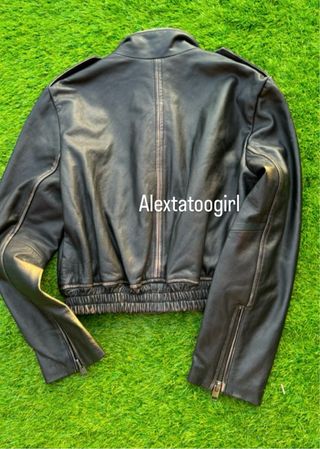 Cazadora Piel Zara XS