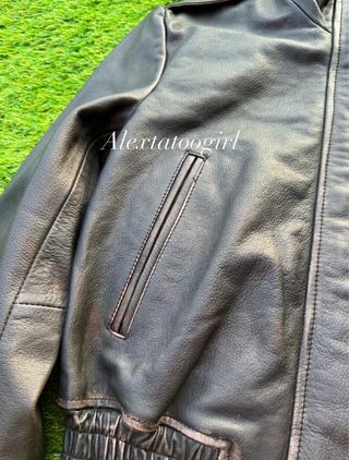 Cazadora Piel Zara XS