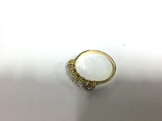 anillo oro 18k con piedra