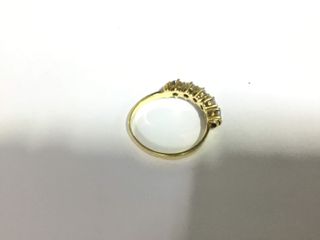 anillo oro 18k con piedra