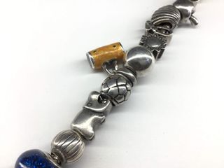 pulsera plata 925mm con piedra