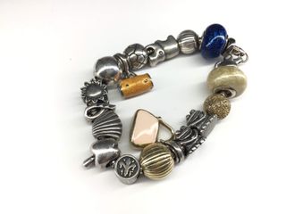 pulsera plata 925mm con piedra