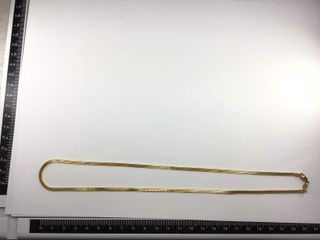 cadena oro 22k 25cm