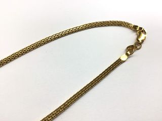 cadena oro 22k 25cm