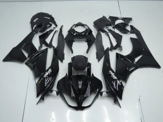 CARENADO PINTADO KAWASAKI ZX6R NEGRA 2009-2012