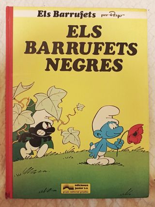 Cómic Els Barrufets Negres / El Barrufet Volador