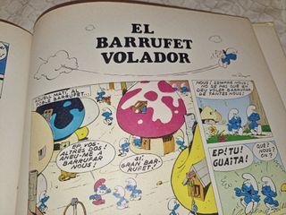 Cómic Els Barrufets Negres / El Barrufet Volador