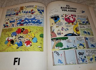 Cómic Els Barrufets Negres / El Barrufet Volador