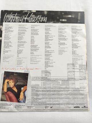LP Whitney Houston I'm Your Baby Tonight