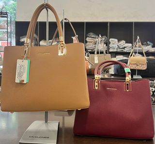 Bolso CHRISTINA & OLK Camel o Burdeos