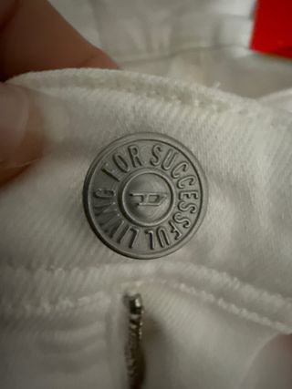 Pantalón Diesel Blanco