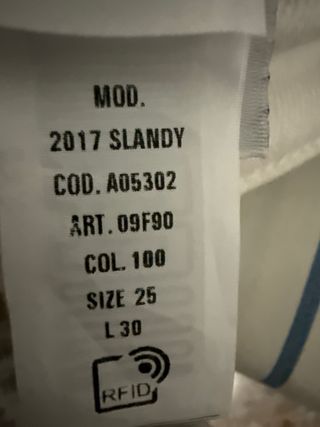 Pantalón Diesel Blanco