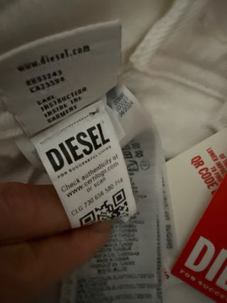 Pantalón Diesel Blanco