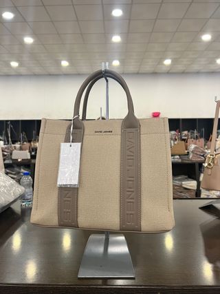 Bolso David Jones Beige Textil