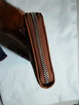 Monedero Desigual Mone Dejavu Fiona Marrón