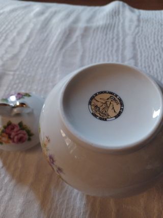 Zuccheriera antica francese Porcellana Limoges