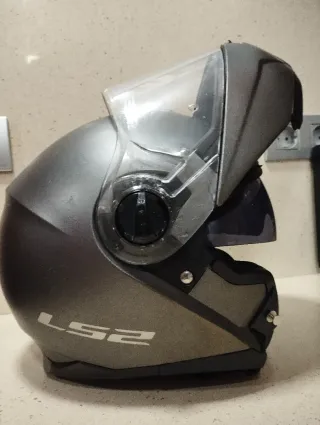 Casco Moto LS2 Gris