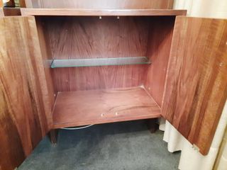 Mueble Salón Modular con Baldas Madera Color nogal