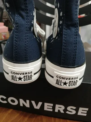 Converse ricamate Tg 37.5