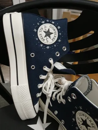 Converse ricamate Tg 37.5