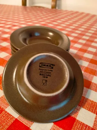 Piattini da caffè IKEA marrone