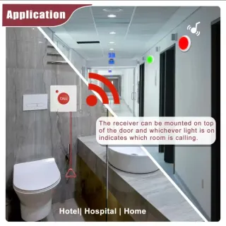 alerta inalámbrico para cuidadores