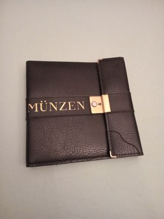 Álbum de monedas antiguo Alemania MÜNZEN vacio