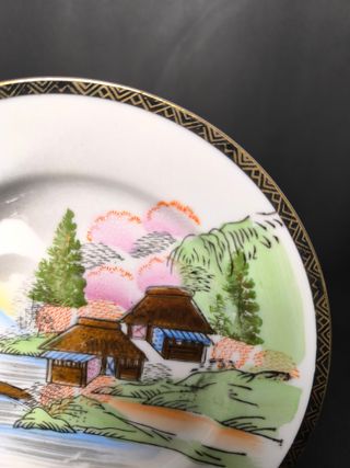 Prato de Porcelana Paisagem